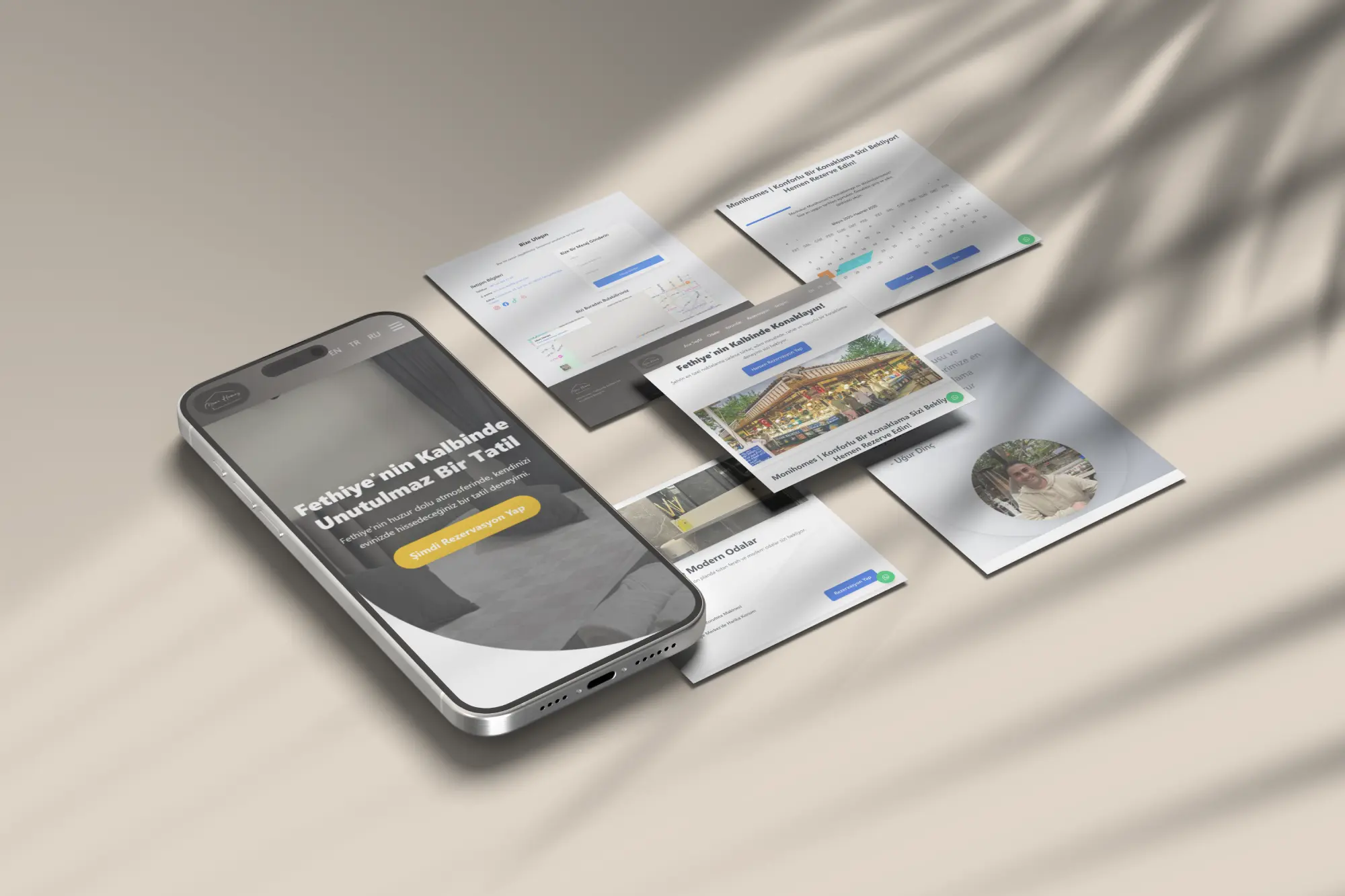 Сайт апарт-отеля kapak görseli